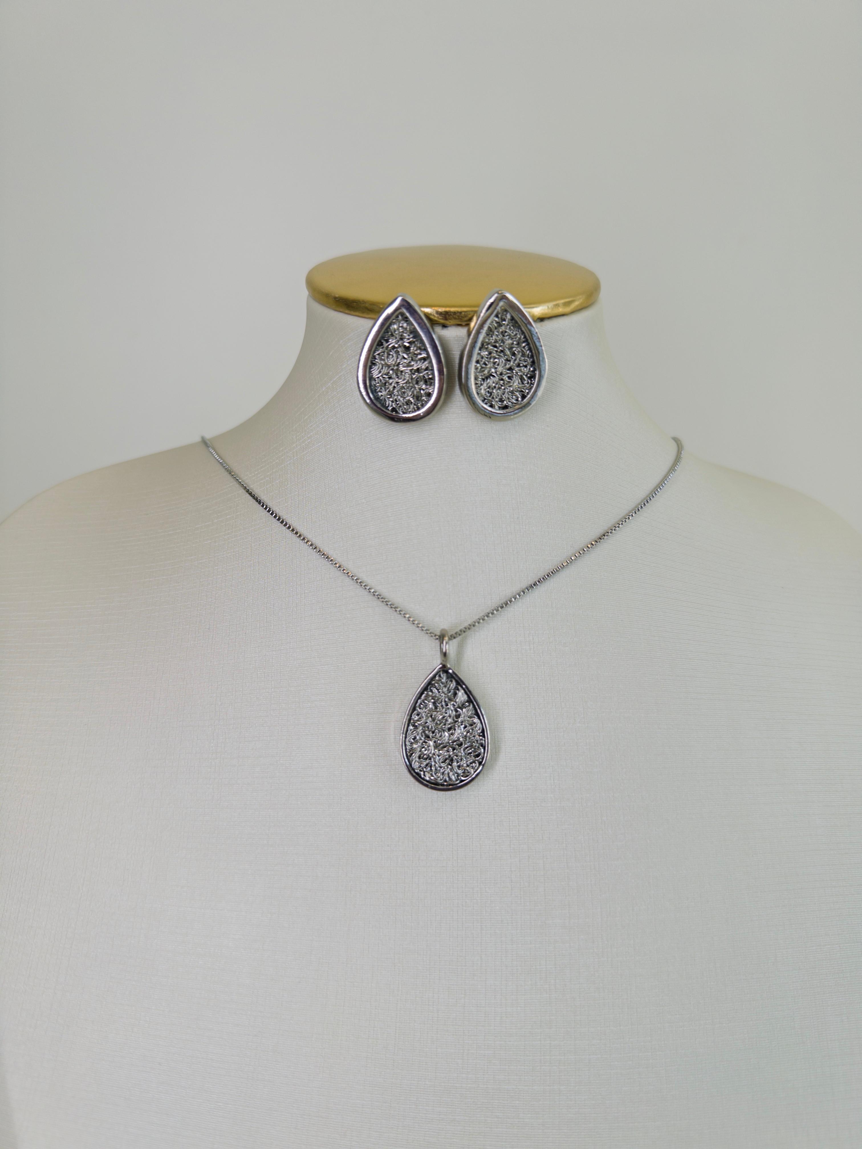 CONJUNTO GOTA PRATA